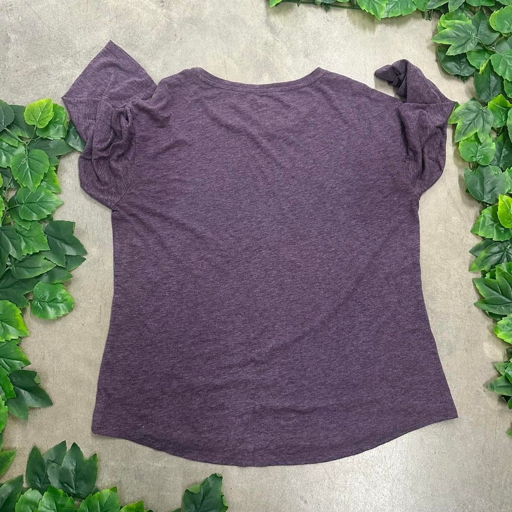 Sonoma Purple Butterfly Floral Top - Picture 7 of 8